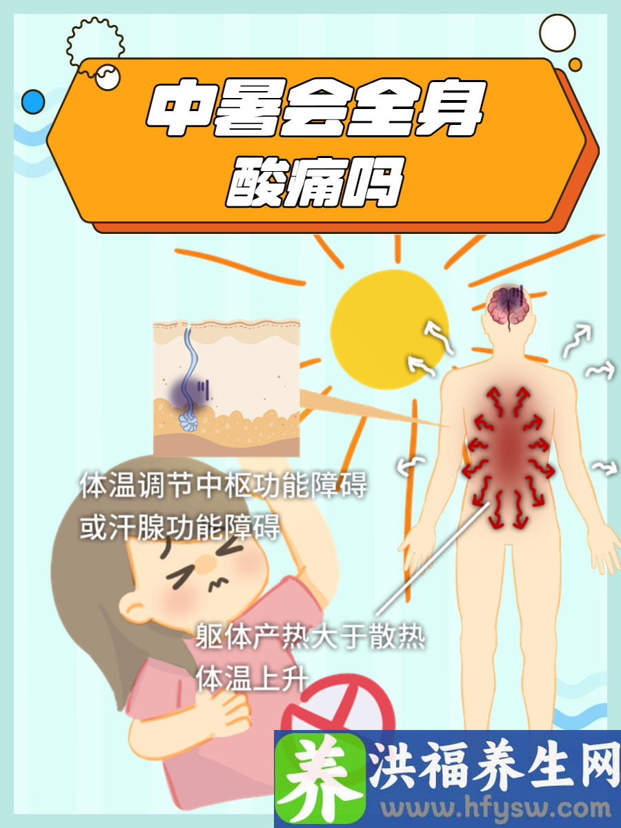 中暑会全身酸痛吗？详解中暑症状与预防措施