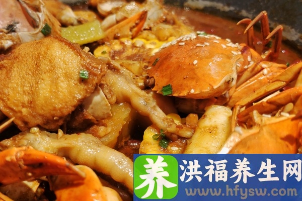 吃羊肉可以吃螃蟹吗