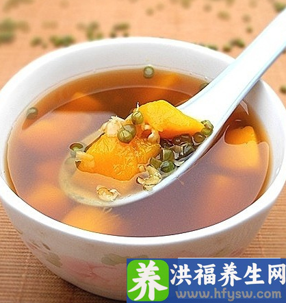夏季多喝六款养生汤 南瓜绿豆汤止渴消暑