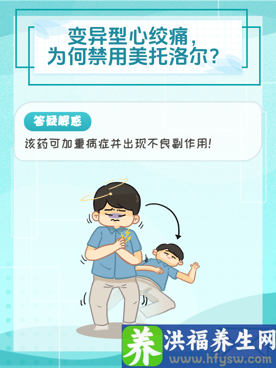 揭秘变异型心绞痛，为何对美托洛尔说“不”？